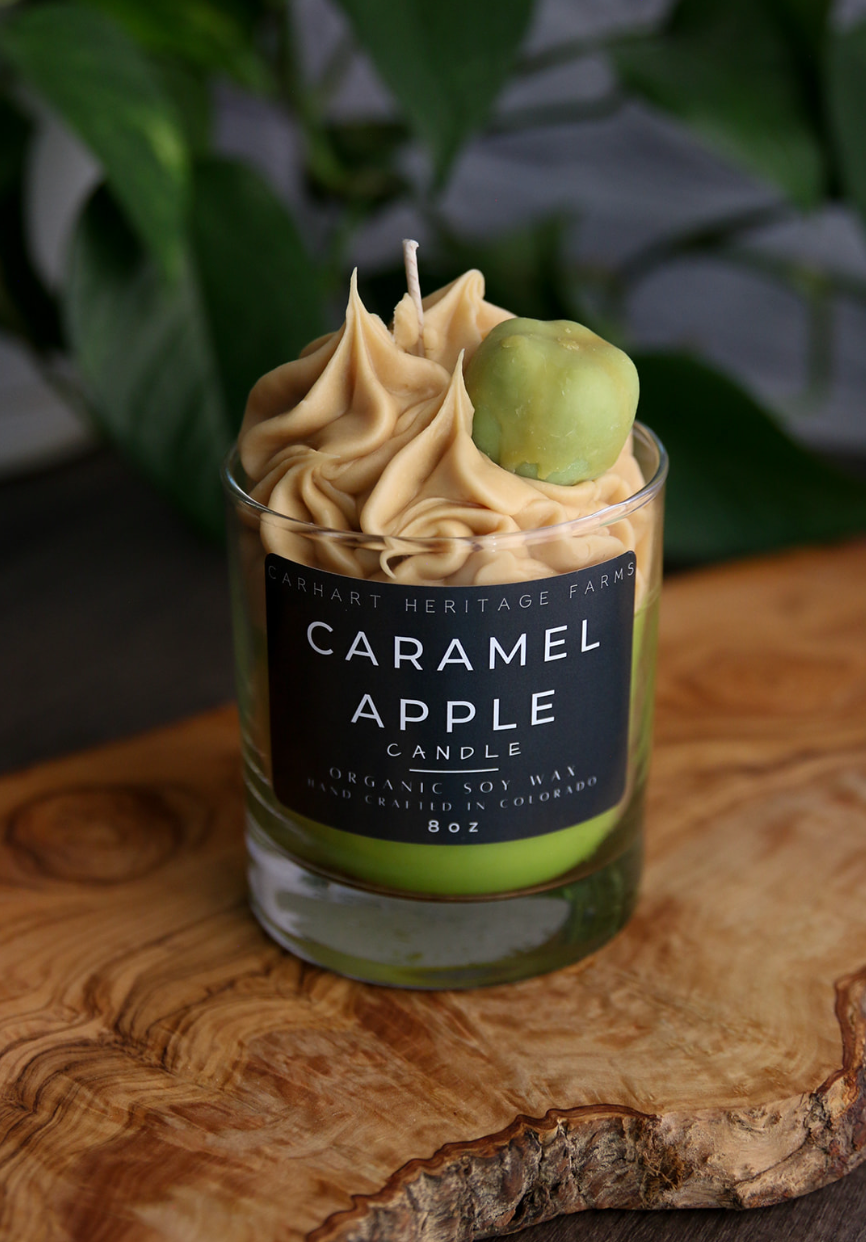 Caramel Apple Scented Candle