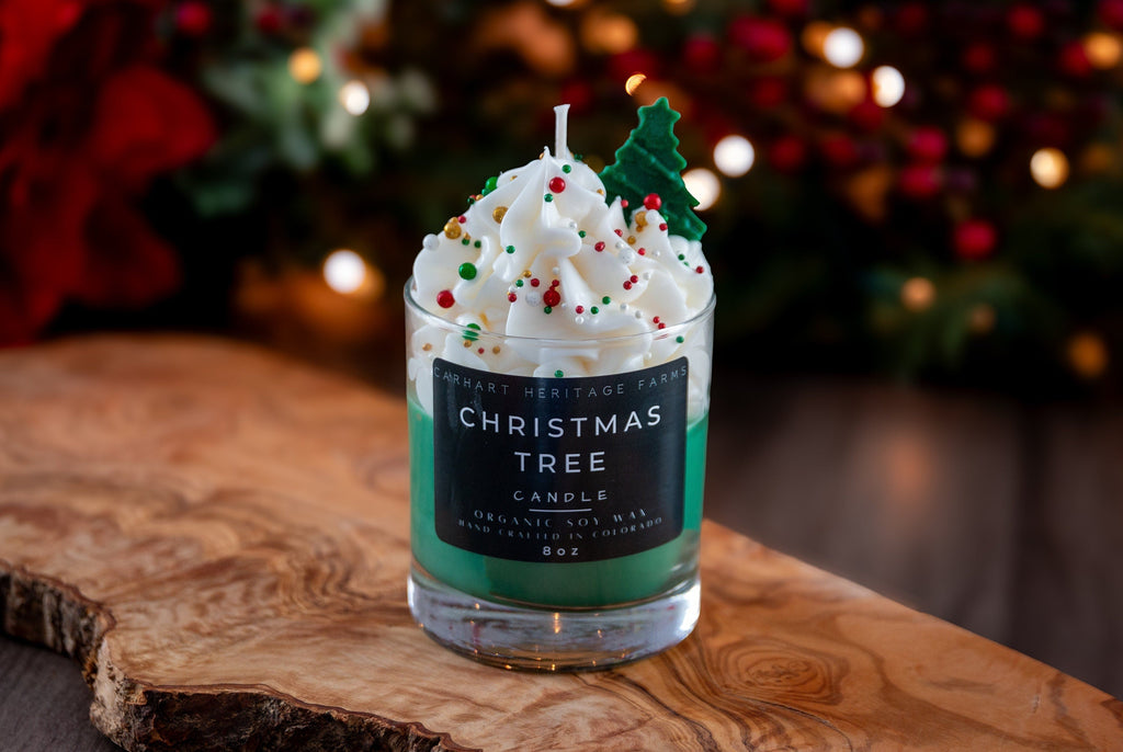 Decorative Christmas Tree Candle for Festive Celebrations