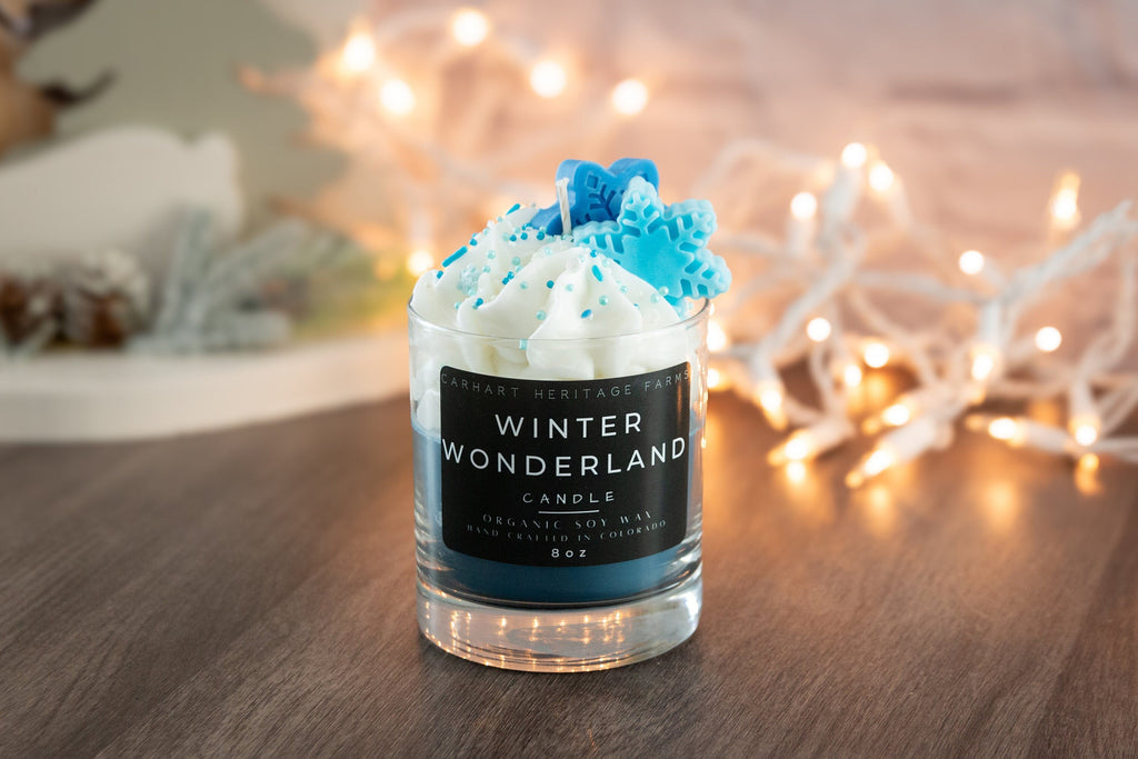 Winter Holiday Sweetness Christmas Candle