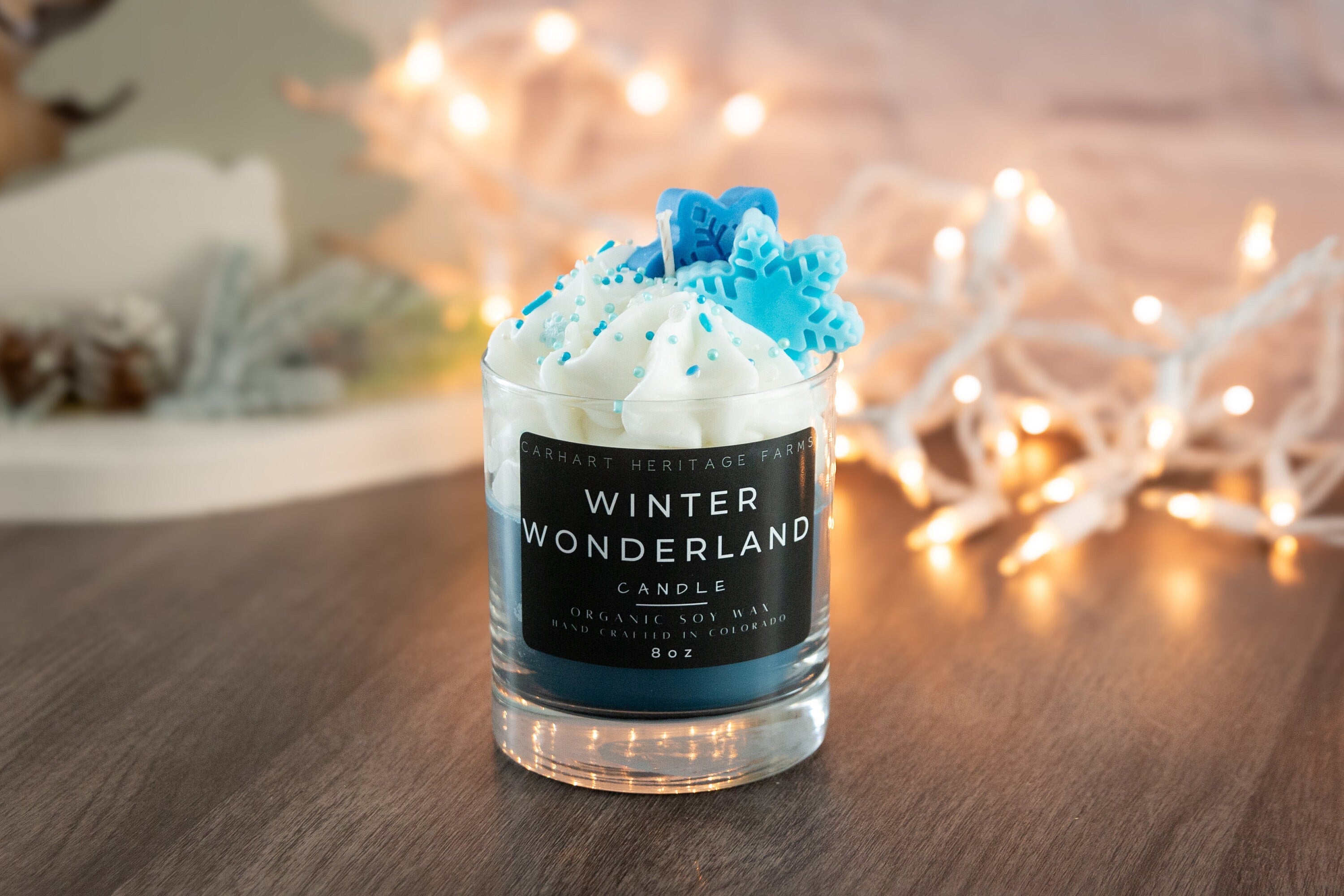 Winter Holiday Sweetness Christmas Candle