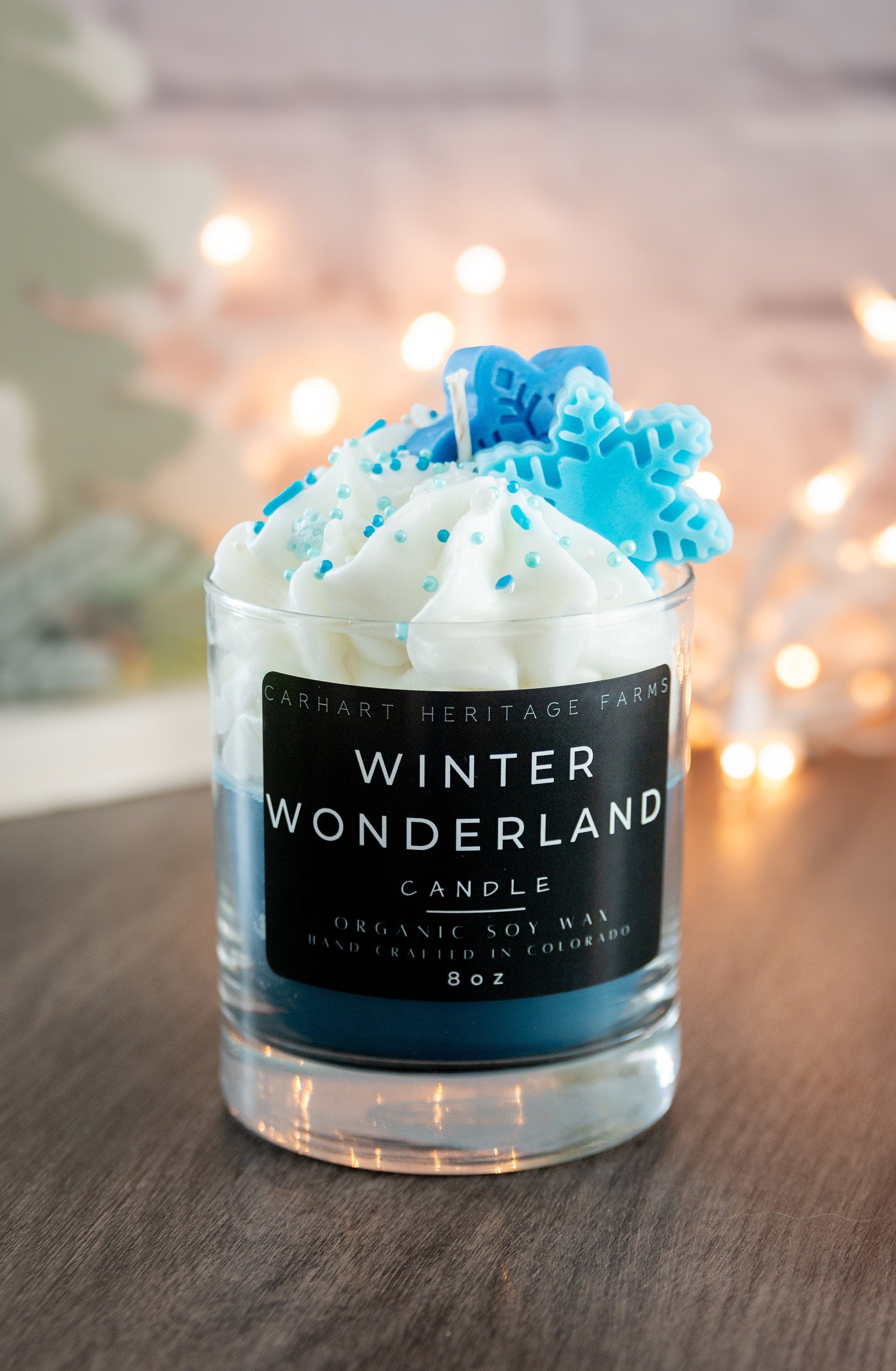 Winter Holiday Sweetness Christmas Candle