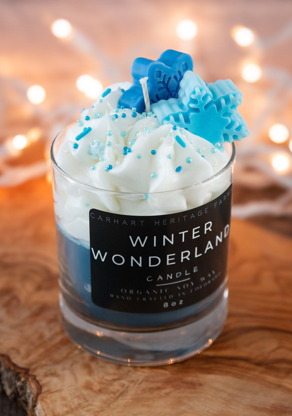 Winter Holiday Sweetness Christmas Candle