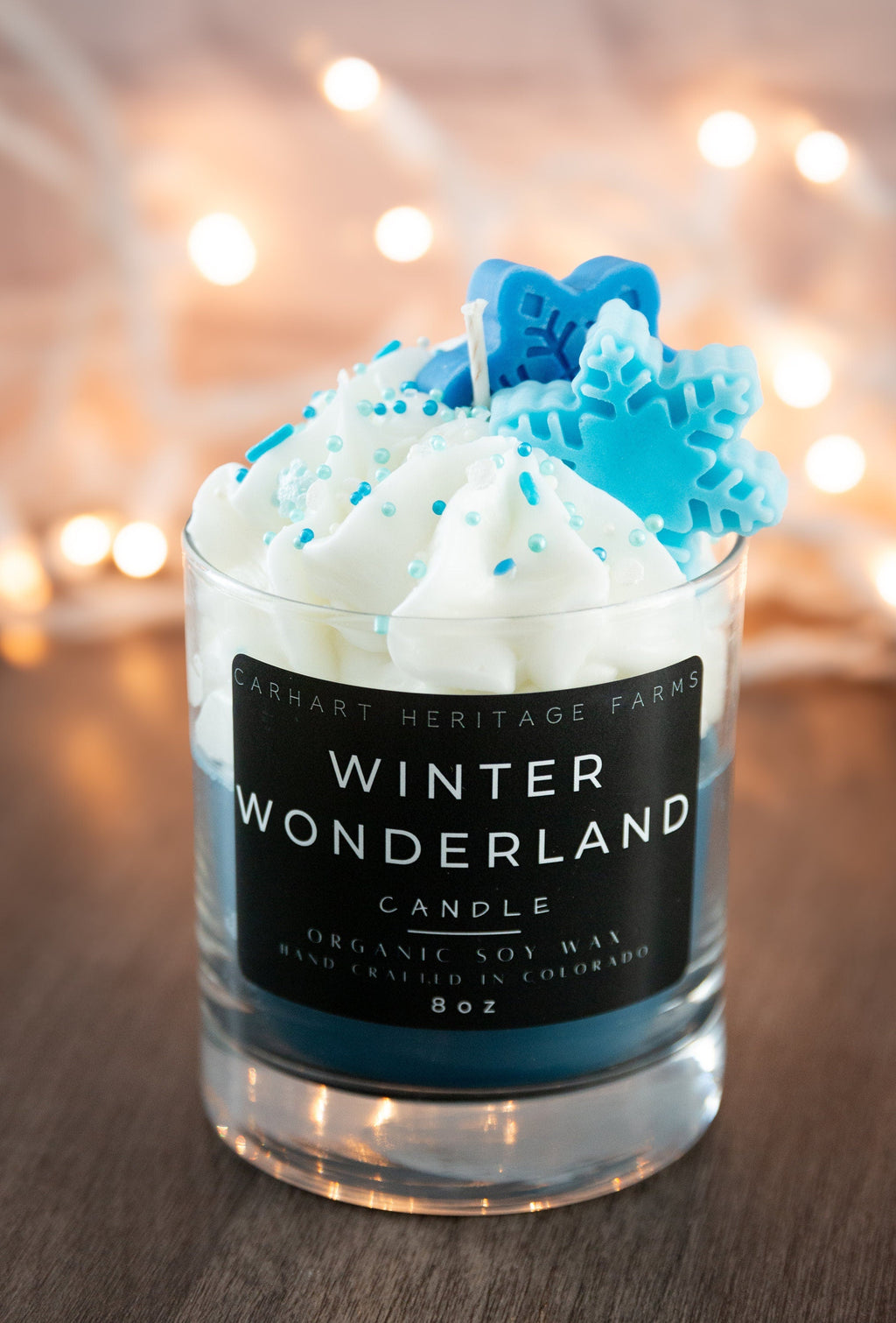 Winter Holiday Sweetness Christmas Candle