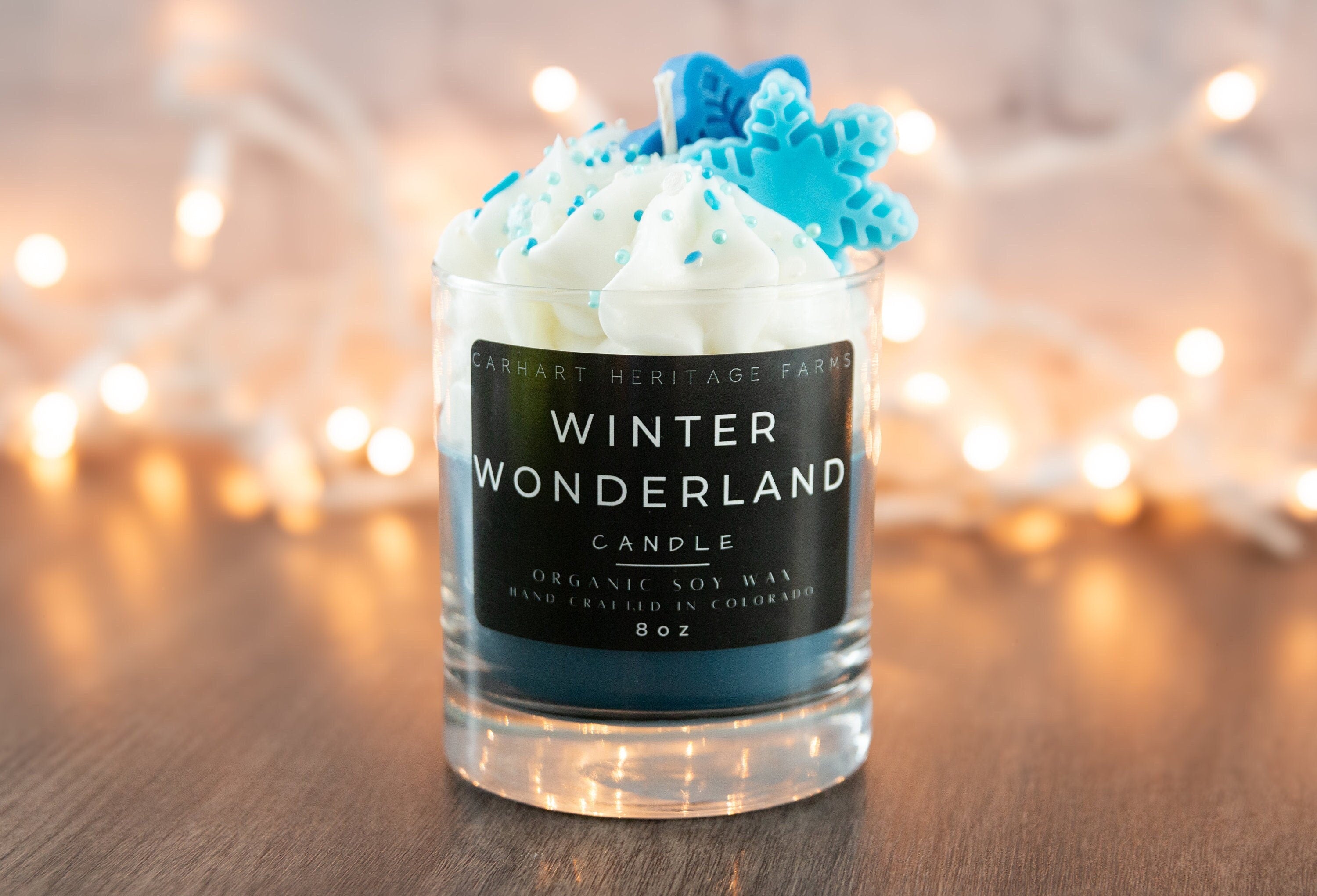 Winter Holiday Sweetness Christmas Candle