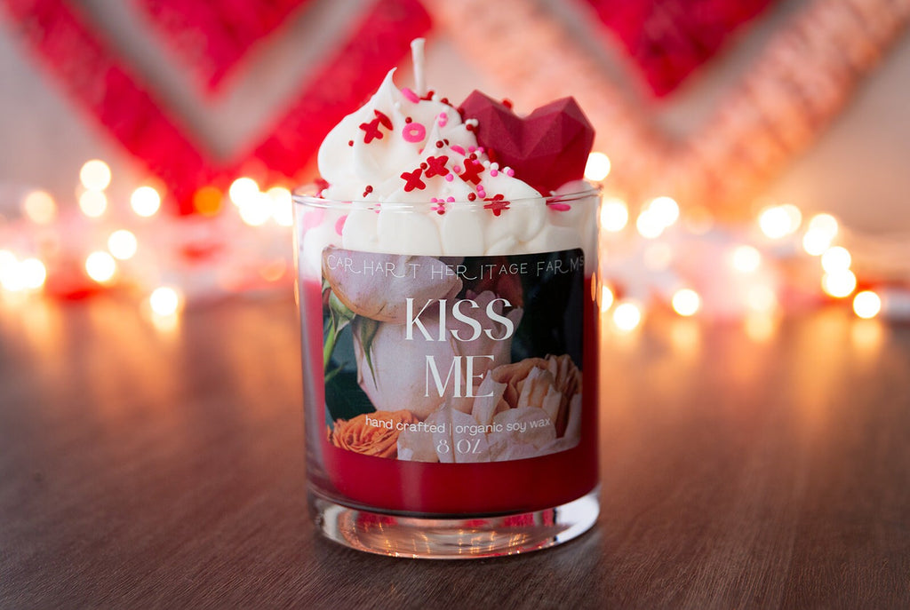 Feel the Romance with the Kiss Me Candle - An Enchanting and Romantic Atmosphere