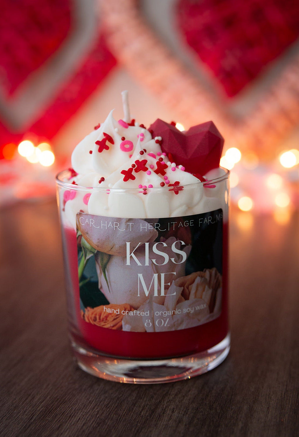 Feel the Romance with the Kiss Me Candle - An Enchanting and Romantic Atmosphere