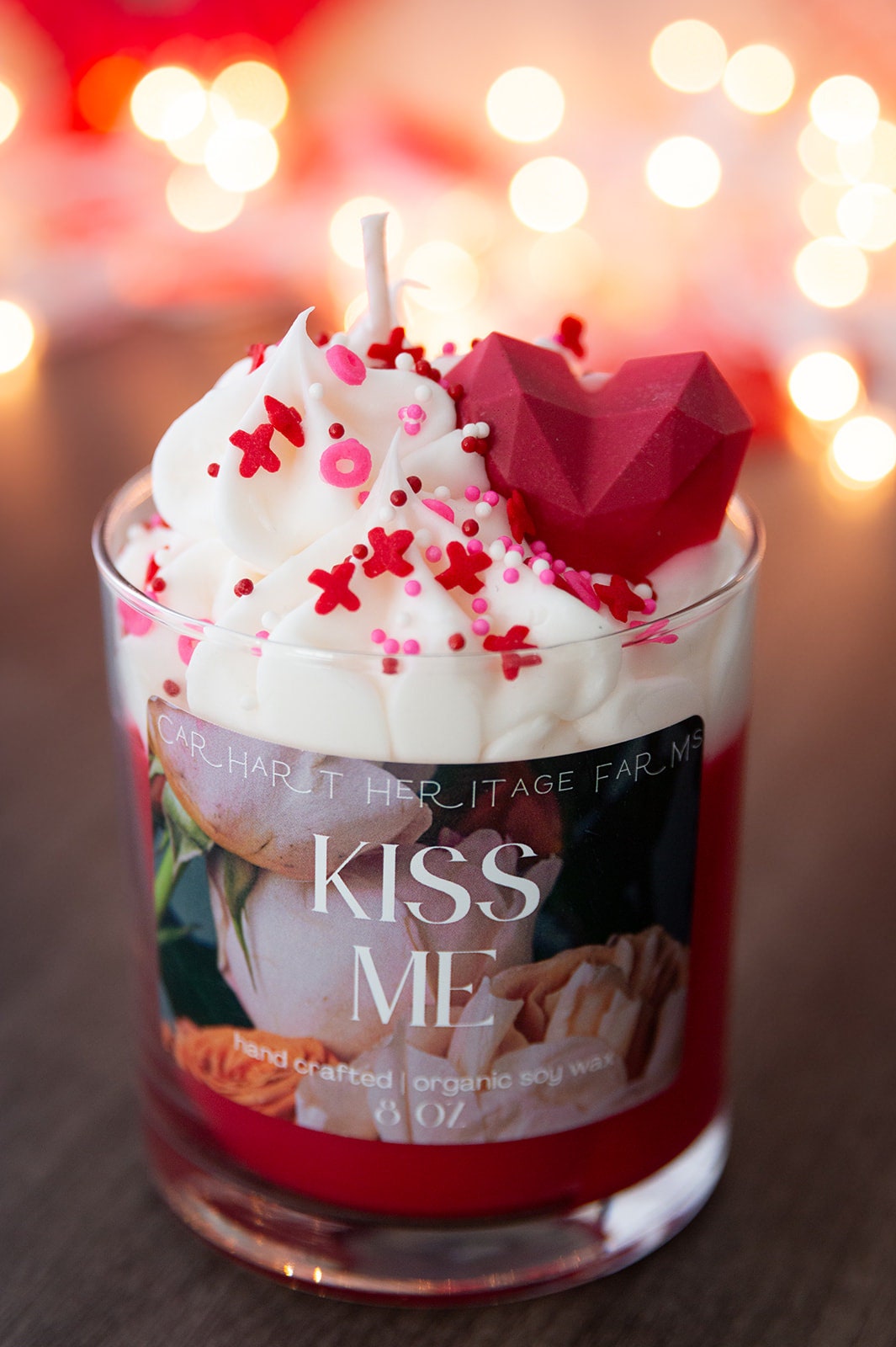 Feel the Romance with the Kiss Me Candle - An Enchanting and Romantic Atmosphere