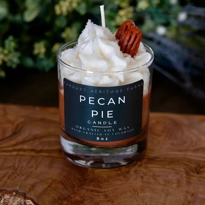 Pecan Pie Dessert Candle