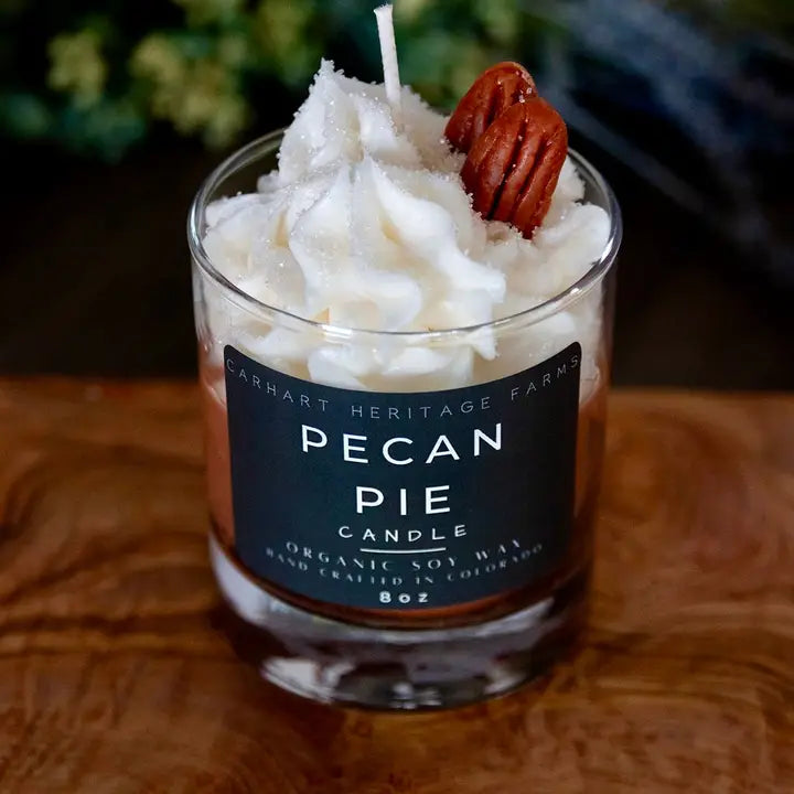 Pecan Pie Dessert Candle